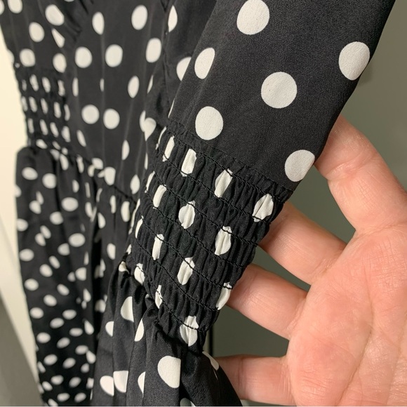 MINKPINK Bodice Style Polka Dot Dress - Picture 5 of 13